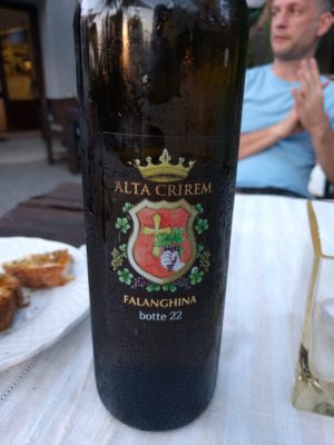 Local wine from Ischia