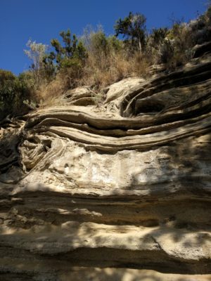 Cool rock formations up by the wine grotto