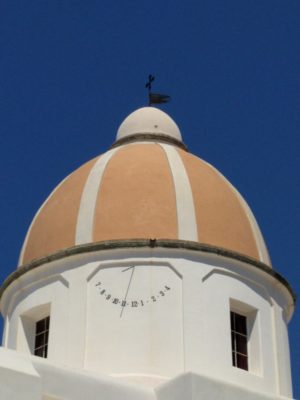 San Gaetano cupola with sundial