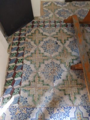 San Gaetano hand-painted tile floor