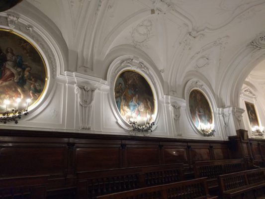 Santa Maria di Visitapoveri interior