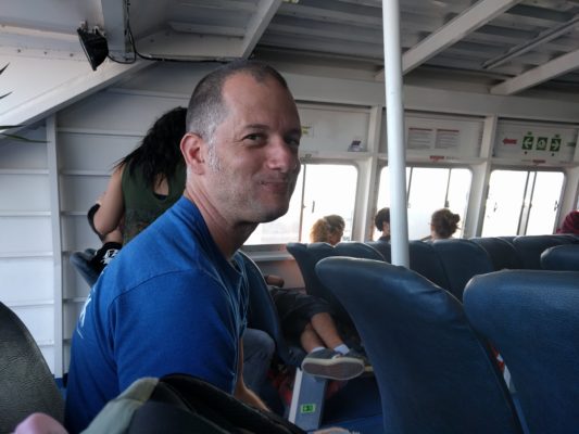 Chad on the ferry