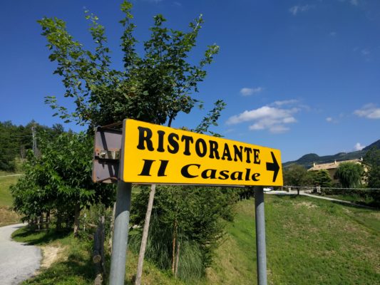 Ristorante il Casale?  Sure, I'll give it a try...