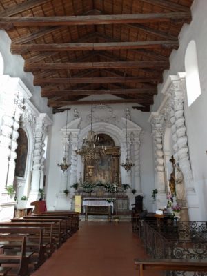 The church's interior