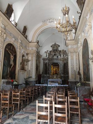 The church's interior