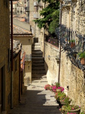 A cute street just below city hall