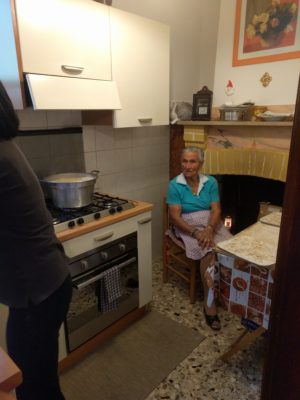 Maria in her kitchen