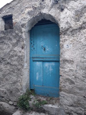 The front door of great-grandfather's home