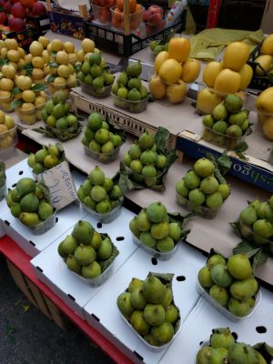 Figs prettily arranged for sale