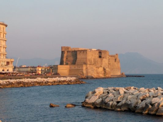 The old castle, view from the boardwalk