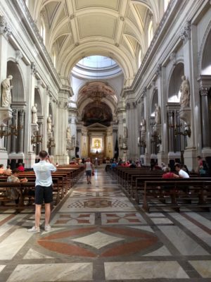 View of the nave