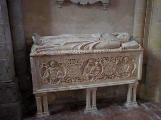 A nun's tomb