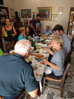 A family lunch