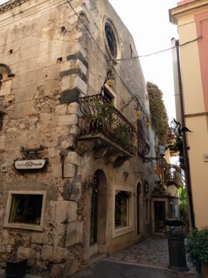 Entrance to a cute side street