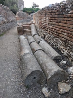 Ancient columns just lying around because, why not