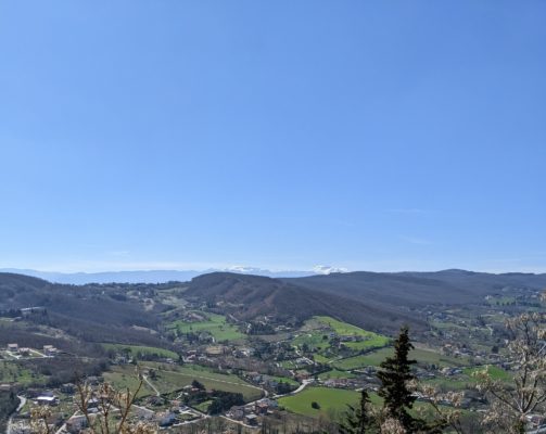 View from the mountaintop