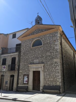 The smaller church on the main street