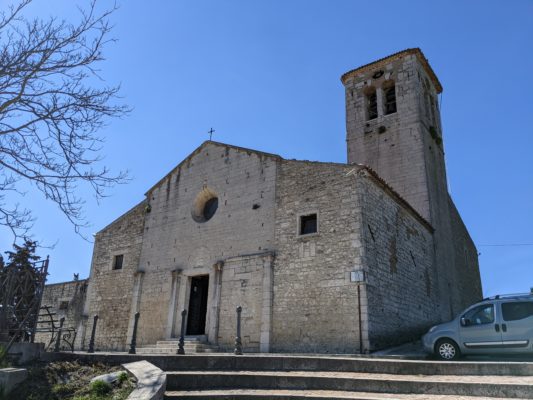 The facade of San Giorgio