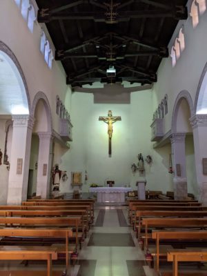 The nave of San Leonardo