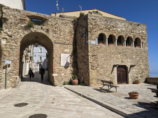 a gate into the old town