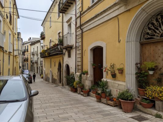 street view in the old town