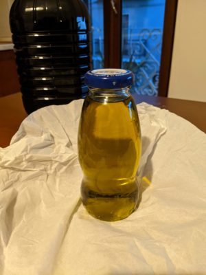 homemade olive oil