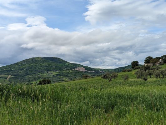 view from the top of the mountain