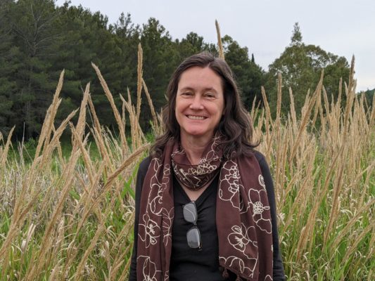 me with some native grasses