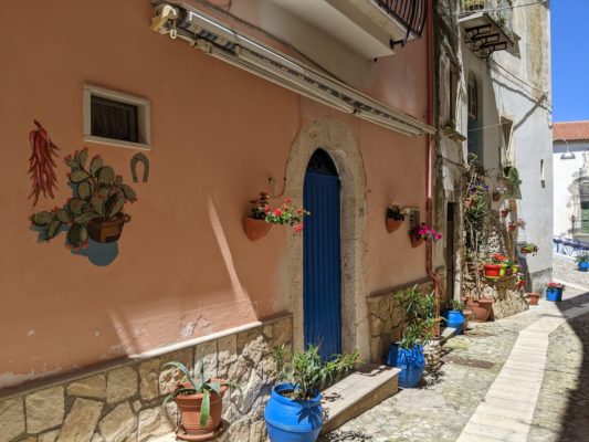 a cute street in Rodi