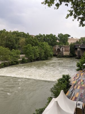 rapids on the river