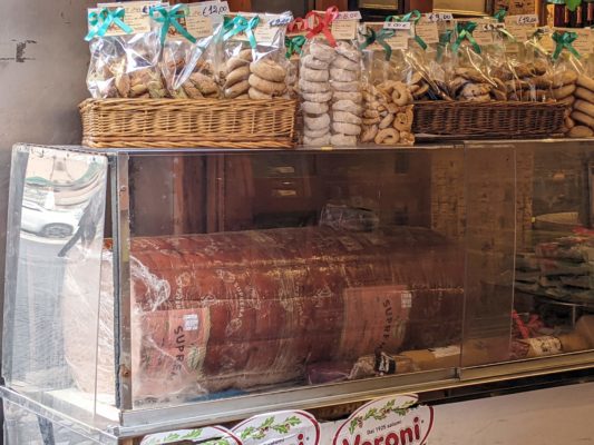 this is perhaps the world's largest loaf of deli meat