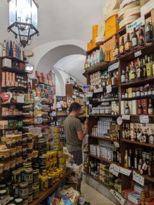 we found a cool little shop with lots of interesting foodstuffs